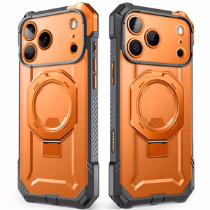 Supcase UB Grip Mag MagSafe vāciņš iPhone 18 Pro Max / 17 Pro Max – oranžs