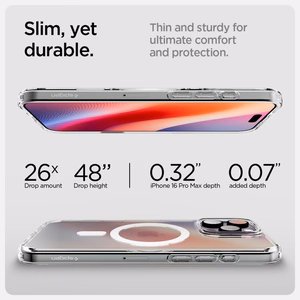 Viedtālruņa apvalks Spigen Ultra Hybrid iPhone 16 Pro - balts