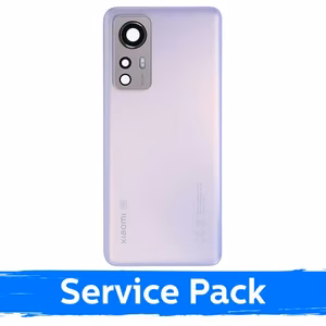 Aizmugurējais vāks, saderīgs ar Xiaomi 12 (12X) / violets / (Service Pack)