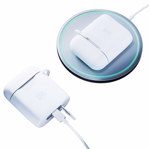 Силиконовый чехол 3mk для AirPods 2 - белый