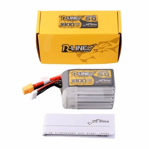 Lipo Tattu R-Line Version 5.0 1800mAh 22.2V 150C 6S akumulators ar XT60 savienotāju
