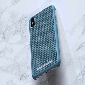 Nordic Elements Saeson Idun vāciņš ierīcei iPhone XS Max, tumši zilzaļš