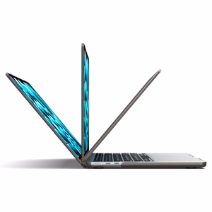Spigen AirSkin aizsargapvalks MacBook Air 13" 2023 / 2024 / 2025 / 2026 – daļēji caurspīdīgs