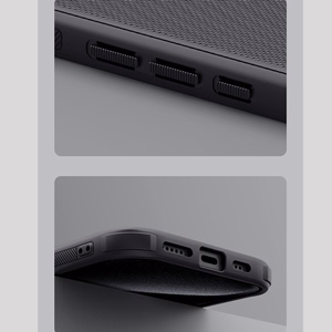 Nillkin Super Frosted Shield Pro magnētiskais vāciņš iPhone 16 Pro Max - melns