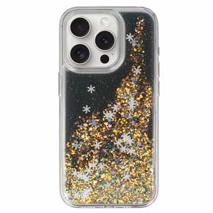 Snowflake Series viedtālruņa apvalks Iphone 15 Pro melns