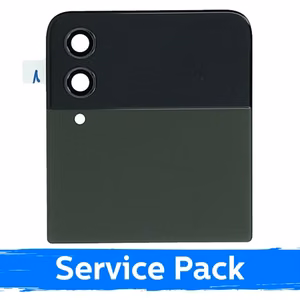 LCD displejs saderīgs ar Samsung F721 Z Flip4 (OUTER) ar rāmi / Haki / (Service Pack)