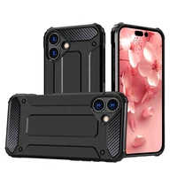 Armor ogļu apvalks viedtālrunim Iphone 16 melns