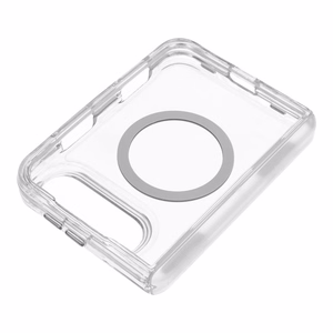 Caurspīdīgs Forcell F-Protect 4sD-i Clear 2.5 mm Premium Hinge vāciņš modelim iPhone Duo, saderīgs ar MagSafe
