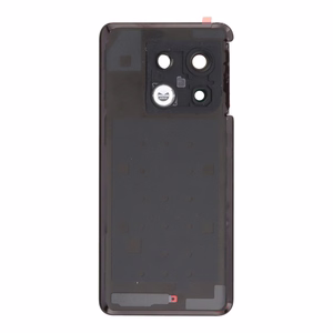 Задняя крышка OnePlus 10 Pro с стеклом камеры чёрный OEM