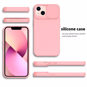 SLIDE viedtālruņa apvalks SAMSUNG A14 5G / A14 4G gaiši rozā