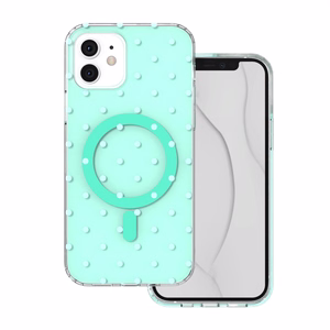Bubble Dots Mag maciņš, paredzēts iPhone 11, zaļš