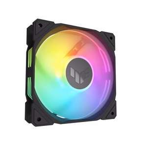 ASUS TUF Gaming TR120 ARGB Reverse 3-in-1 ventilators, melns