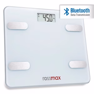 Rossmax WF262 ķermeņa tauku monitors ar svariem un Bluetooth