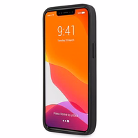 Karl Lagerfeld Ikonik Karl&Choupette apvalks iPhone 13 Pro / iPhone 13 - fuksijas krāsas apvalks