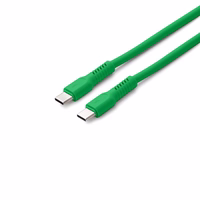 COLORUM kabelis USB-C - USB-C 1,8m 3A CK60-CC-04 xGreen