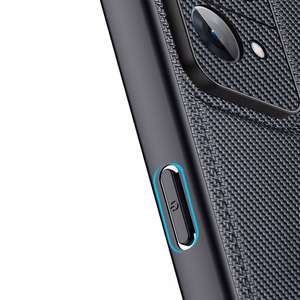 Dux Ducis Fino case cover covered with nylon material Oppo Reno7 Pro 5G black