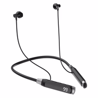 Dudao U5 Max Bluetooth Neckband bezvadu austiņas - melns