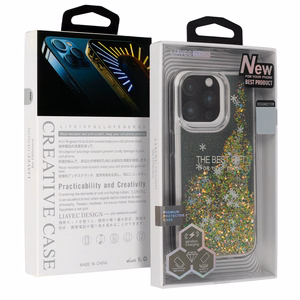 Snowflake Series viedtālruņa apvalks Iphone 15 Pro melns