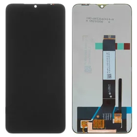 LCD ekrāns Xiaomi Redmi 9T/Poco M3/Redmi Note 9 4G ar skārienjūtīgo ekrānu melns ORG