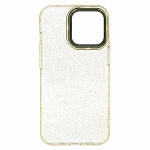 Tel Protect Gold Glitter maciņš iPhone 14 zelta