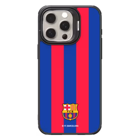 FC Barcelona Case iPhone 15 Pro Max Magnētiskais maciņš MagSafe OCFCBMCIP15PMBG BG