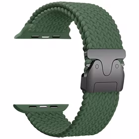 Beline Woven Nylon Parachute siksniņa Apple Watch 38/40/41mm olīvu