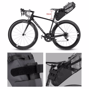 Rockbros AS-013 10L soma zem velosipēda sēdekļa, melna