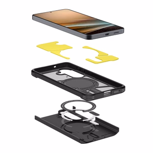 Spigen Tough Armor Mag MagSafe maciņš priekš Samsung Galaxy S26 melns