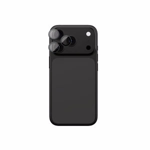 AmazingThing Lens стекло для iPhone 17 Pro / Pro Max с серой алюминиевой рамкой
