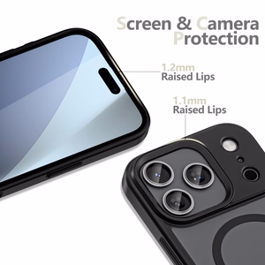 Tech-Protect MagMat MagSafe Чехол для iPhone 17 Pro - матовый чёрный