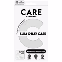CARE by PanzerGlass Fashion X-Ray viedtālruņa apvalks Samsung Galaxy S25 Edge – caurspīdīgs