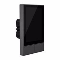 Viedais WiFi vadības panelis SONOFF NSPanel (melns, 120mm)