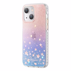 Kingxbar Heart Star Series viedtālruņa apvalks iPhone 14 Plus apvalks ar zodiaka zvaigznēm