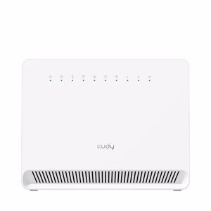 Cudy LT500E bezvadu maršrutētājs Fast Ethernet divjoslu (2.4 GHz / 5 GHz) 4G balts