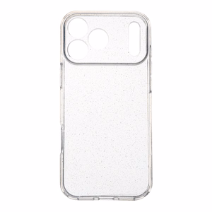 Caurspīdīgs TFO Shine 2 mm vāciņš ar mirdzumiem – Apple iPhone 17 Pro un iPhone 18 Pro modeļiem