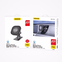 Dudao magnētiskais automašīnas viedtālruņa turētājs melns (F6C)