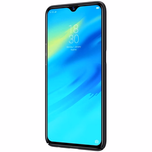 Nillkin Super Frosted Shield vāciņš ierīcei Realme 3 Pro / Realme X Lite, melns