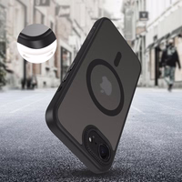 Tech-Protect MagCam MagSafe iPhone 16e viedtālruņa apvalks – matēti melns