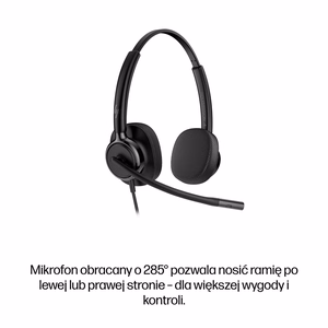 HP Poly Mission 425 USB vadu austiņas ar mikrofonu