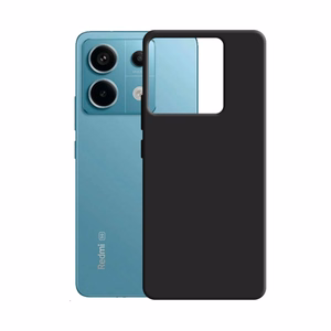 Силиконовый чехол 3mk для Xiaomi Redmi Note 13 Pro 5G - чёрный
