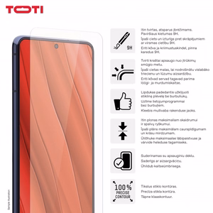 Rūdīts stikls 2D ekrāna aizsargs priekš Samsung Galaxy S24 Plus/S25 Plus