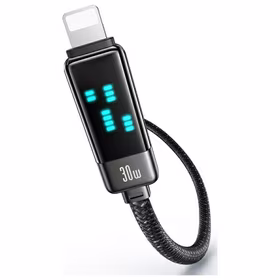 USAMS Kabelis USB-C uz Lightning 30W 1.2m Zinc Alloy Fast Charging Data Cable Meteor Series SJ743USB02 (US-SJ743)