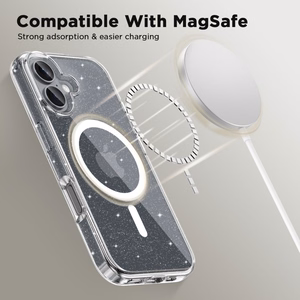 Tech-Protect FlexAir Hybrid Magnētiskais viedtālruņa apvalks iPhone 16 - caurspīdīgs