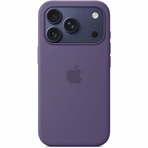 iPhone 17 Pro silikona viedtālruņa apvalks ar MagSafe – purpura migla