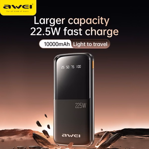 Внешний аккумулятор Power Bank Awei P10K 22.5W 10000mAh черный