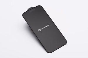 Forcell Matt aizsargstikls - Iphone 15 melns