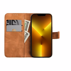 Atverams maciņš Samsung A27 Tender Book brūns