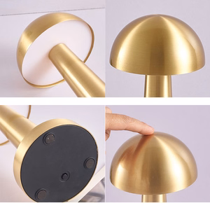 Nakts lampa WDL-04 bezvadu zelta