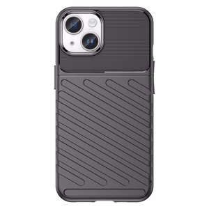 Thunder Case iPhone 14 viedtālruņa apvalks ar aizsardzību - melnas krāsas