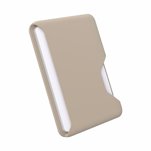 Speck ClickLock magnētiskais maks MagSafe sistēmai, “Pale Oak / Dark Umber” krāsā